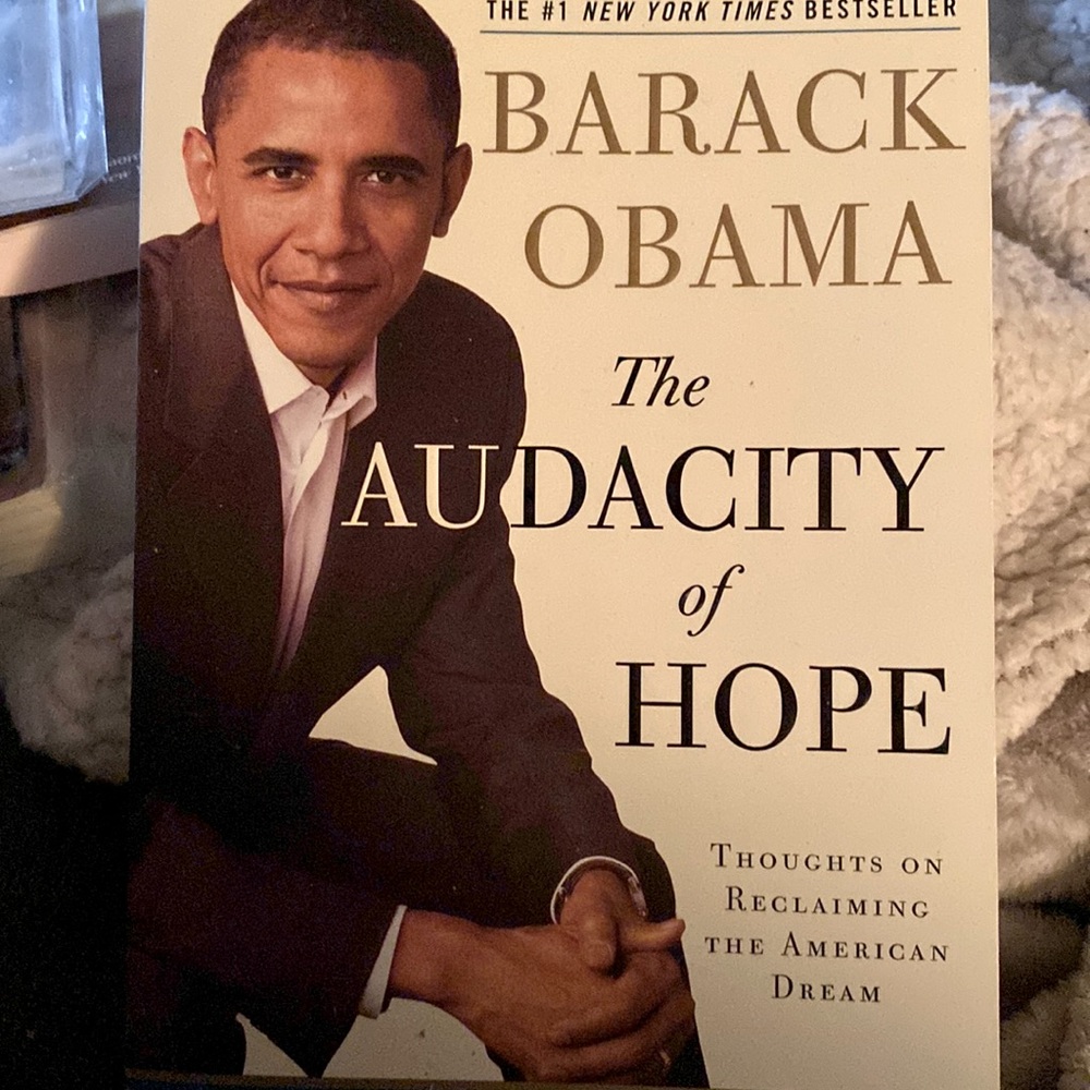 Paperback book by Barack Obama
